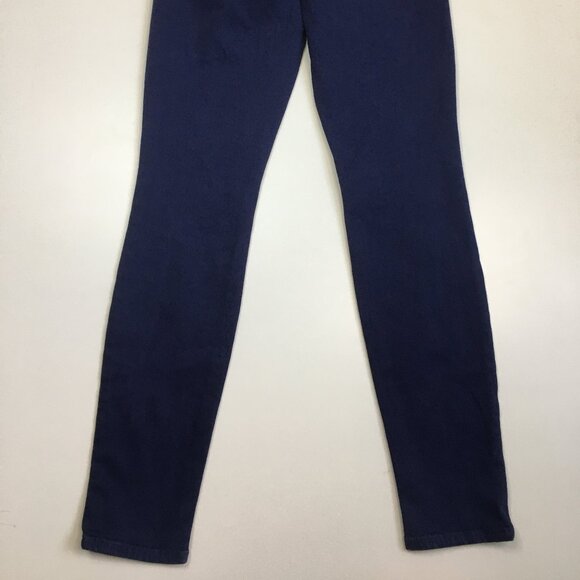 VINCE Blue RILEY Legging 5 Pocket Logo Hardware Skinny Jeans - Picture 11 of 11